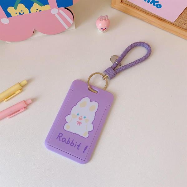 Cartoon Animal ID Opal Miki Metro Card Holder Hard Case