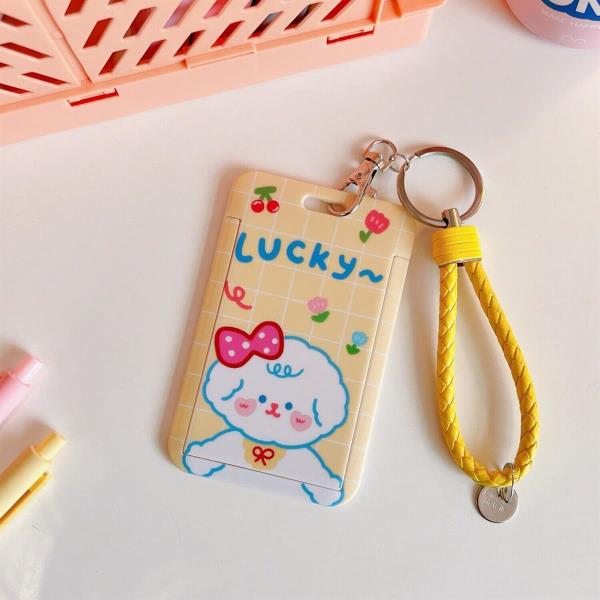 Cartoon Animal ID Opal Miki Metro Card Holder Hard Case