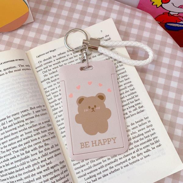 Cartoon Animal ID Opal Miki Metro Card Holder Hard Case