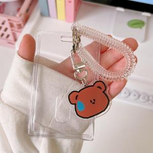 Fashion Fluffy Fur Metal Tower Ball Drop Dangle Keyring