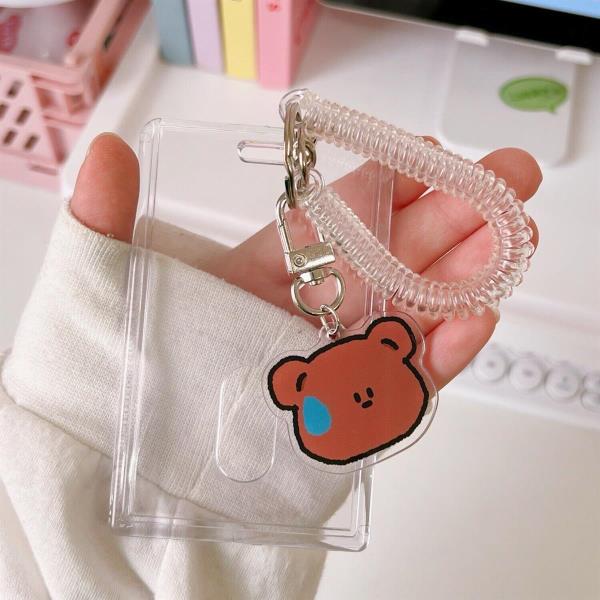 Transparent ID Opal Miki Metro Card Holder Hard Case