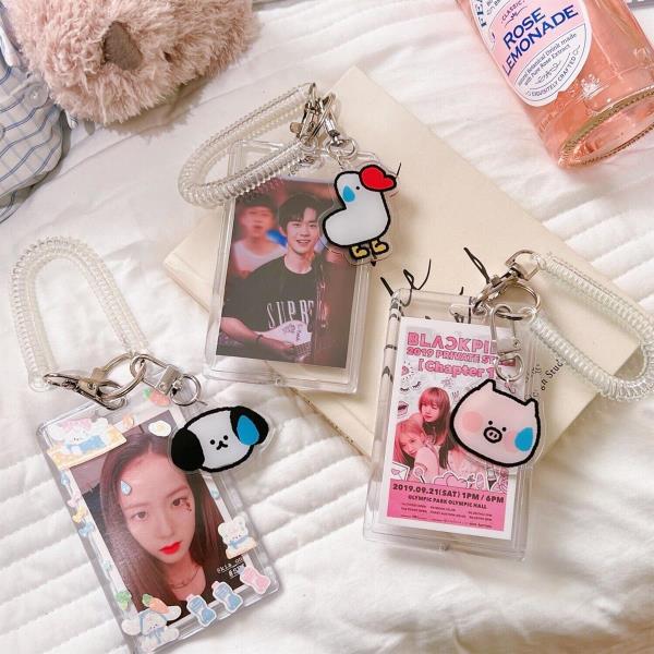 Transparent ID Opal Miki Metro Card Holder Hard Case