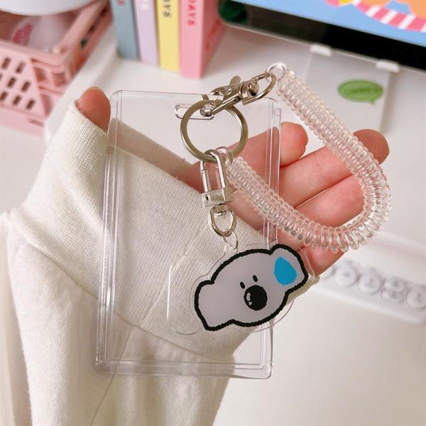 Transparent ID Opal Miki Metro Card Holder Hard Case