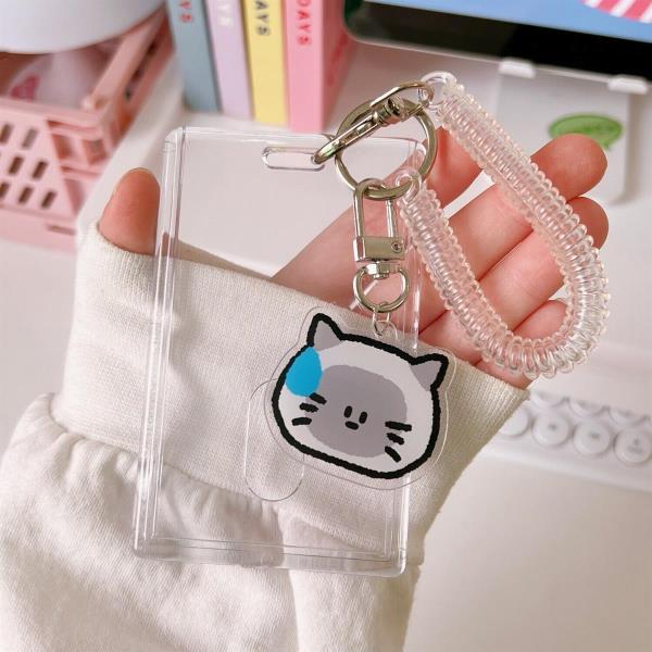 Transparent ID Opal Miki Metro Card Holder Hard Case