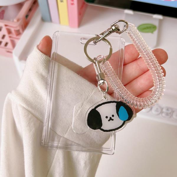 Transparent ID Opal Miki Metro Card Holder Hard Case