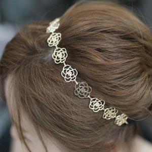 Bohemia Rhinestone Forehead Waterdrop Headband 