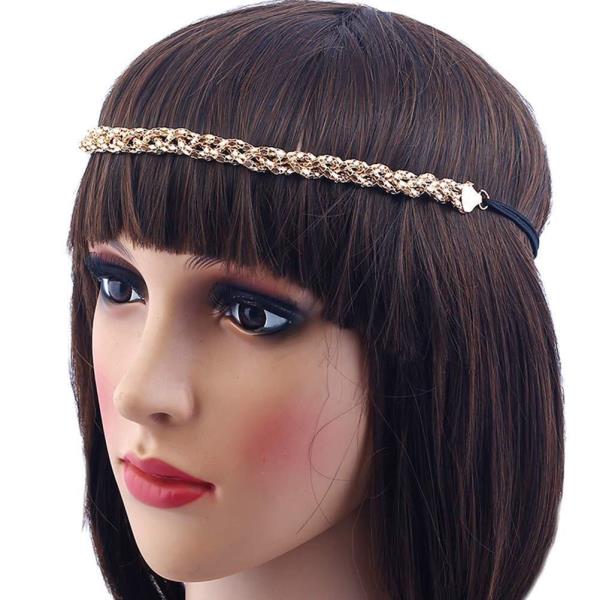 Bohemian Twist Gypsy Elastic Head Chain