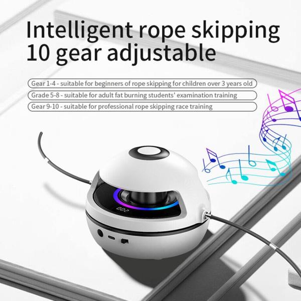 Electric Jumping Rope Skipping Machine Training Remote Control