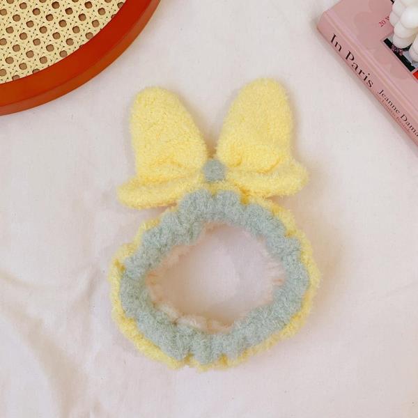 Flannel Bow Face Washing Hairband