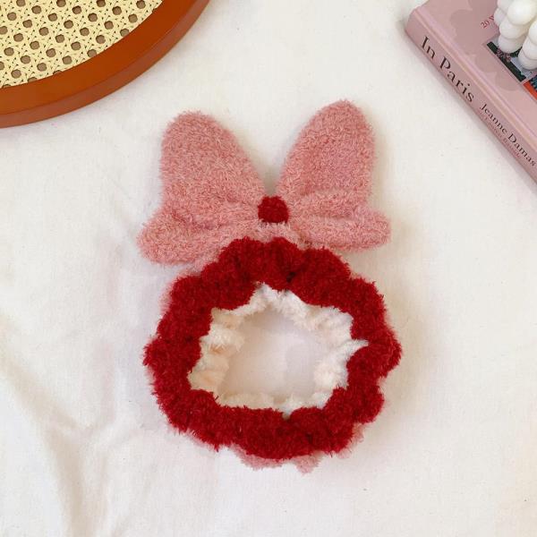 Flannel Bow Face Washing Hairband