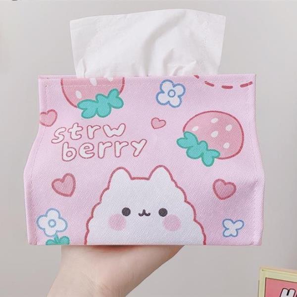 Kawaii Fruit Animal Waterproof Tissue Box Cover