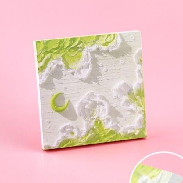 4 Packs Oil Painting Memo Sticky Notes