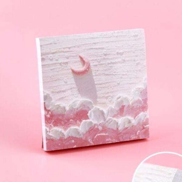 4 Packs Oil Painting Memo Sticky Notes