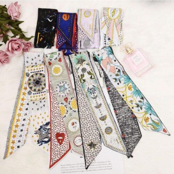 Tarot Twilly Long Ribbon Hair Wrist Scarf