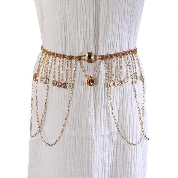 Bohemian Coin Tassel Waist Belly Dance Chain