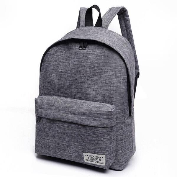 Large Durable Canvas Casual Laptop Travel Backpack