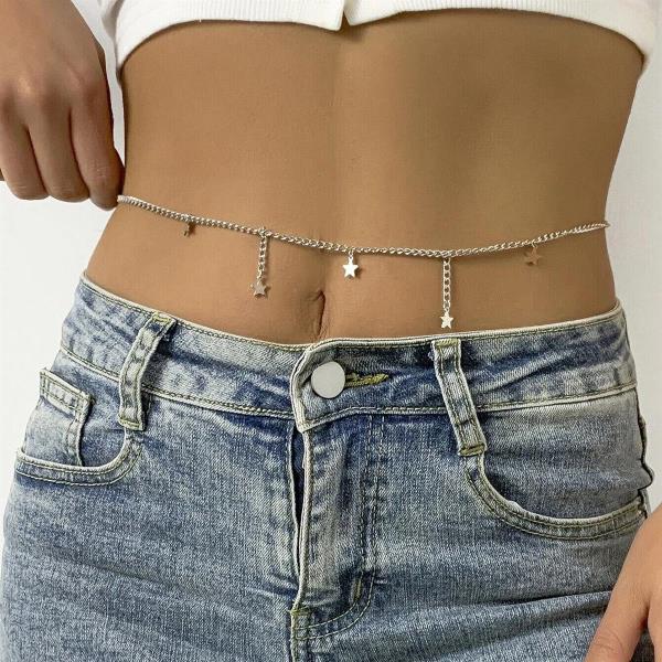 Bikini Star Tassel Waist Belly Chain