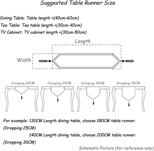 180 CM Cream Macrame Lace Cloth Dining Table Runner