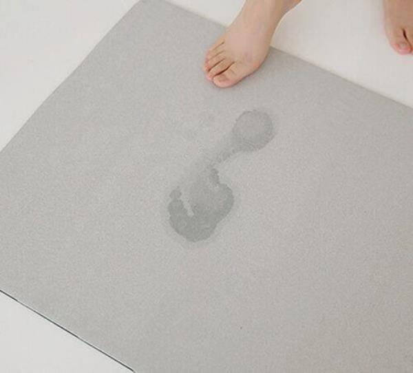 Gradient Soft Diatom Mud Anti Slip Drying Absorbent Bathroom Mat