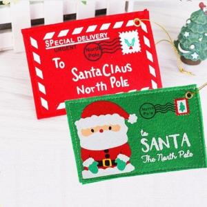 Christmas Santa Felt Rectangle Table Dining Placemat