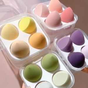 8 Candy Colour Sponge Puff Eggs