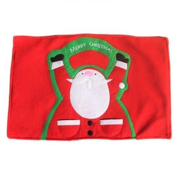 Christmas Santa Felt Rectangle Table Dining Placemat