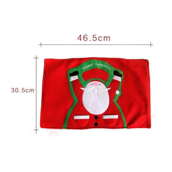 Christmas Santa Felt Rectangle Table Dining Placemat