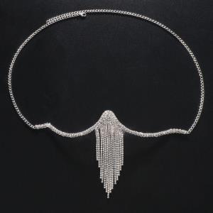 Crystal T Shape Body Chain