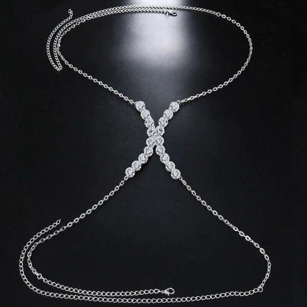 Double C Chest Bra Body Chain