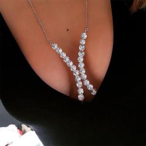 Crystal Chest Bra Body Chain