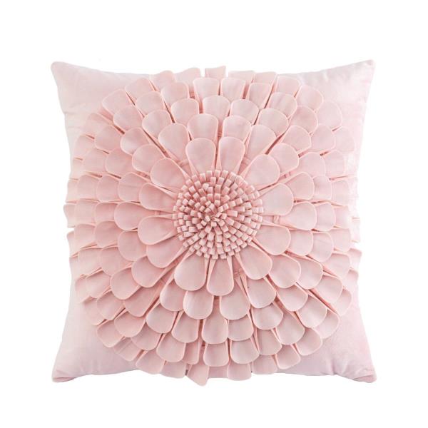 Modern 3D Flower Sofa Cushion Pillow Cover