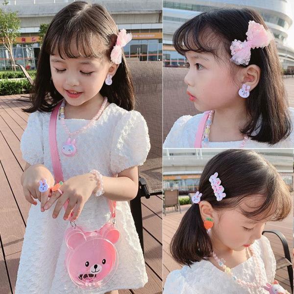 10 Pcs Kids Jewellery Hair Dress Box Set