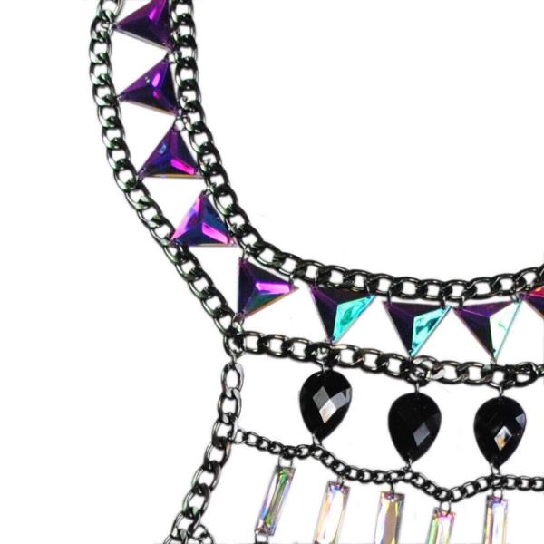 Bohemian Rainbow Chest Universal Body Chain