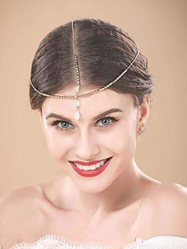 Bohemian Elastic Shell Tassel Hair Chain