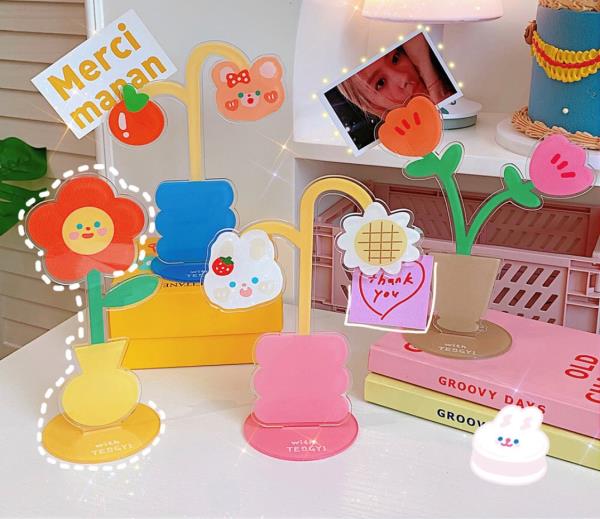 Kawaiis Card Photo Memo Acrylic Holder