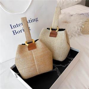 Woven Knit Handbag Crossbody Bag