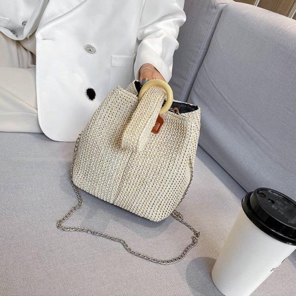 Woven Knit Handbag Crossbody Bag