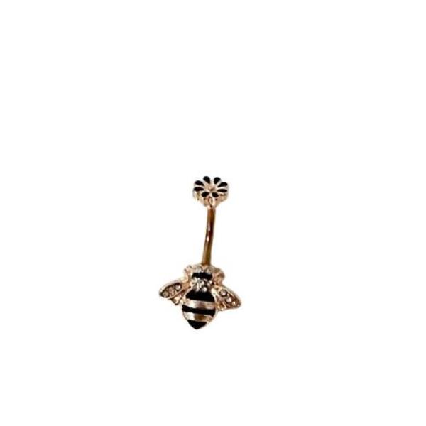 Stainless Steel Animal Pearl Shell Piercing Belly Button