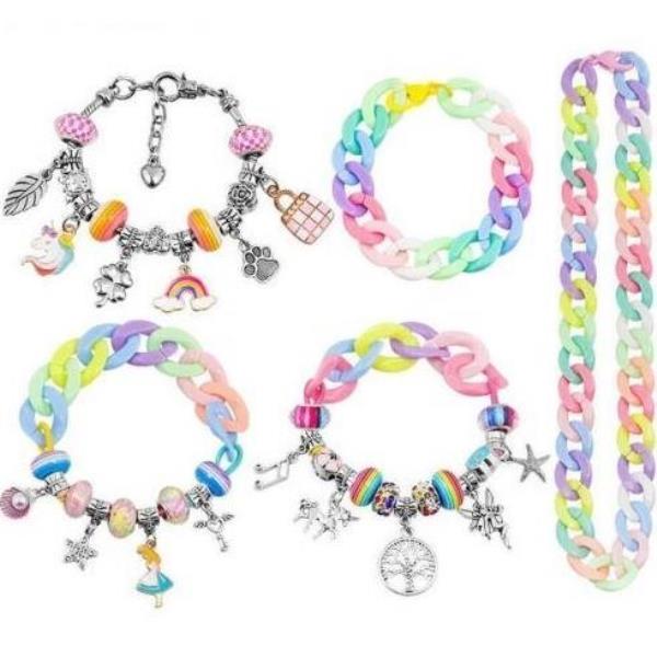 DIY Craft Kids Bracelet Making Jewellery Kit