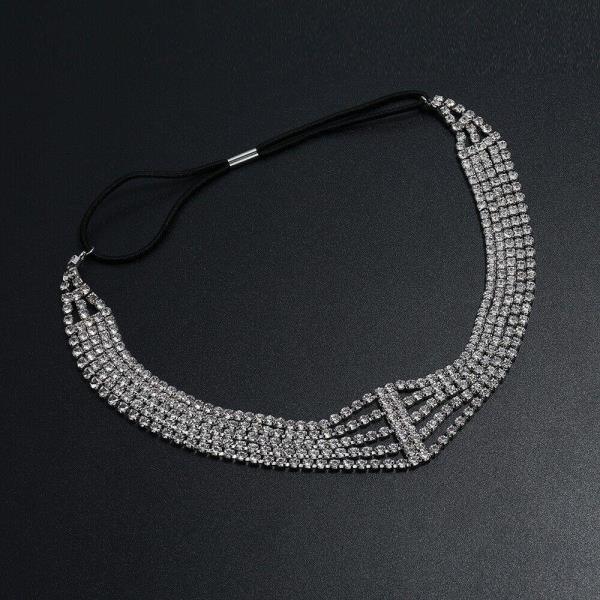 Crystal Hair Elastic Head Chain