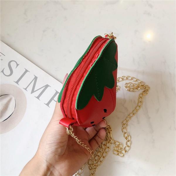 Mini Strawberry Chain Crossbody Kids Bag