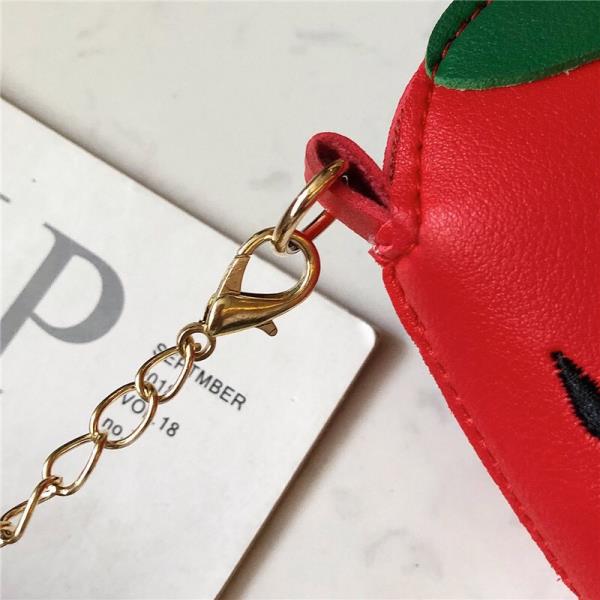 Mini Strawberry Chain Crossbody Kids Bag