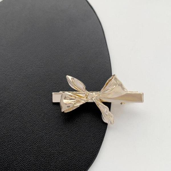 Shiny Boho Bow Metal Hair Pin