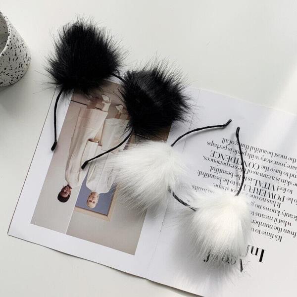 Cute Fluffy Cat Kitty Ear Headband