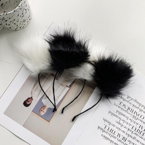 Cute Fluffy Cat Kitty Ear Headband