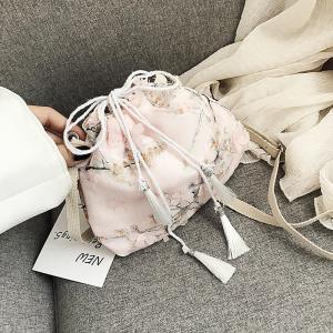 Simple Cloud Knit Strap Flap Shoulder Bag