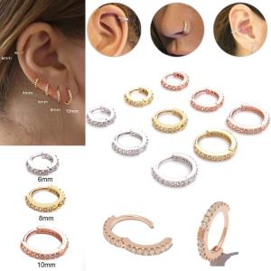 Crystal Loop Helix Cartilage Tragus Septum Stud