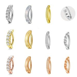 9 Flexible Acrylic Nose Ear Lip Piercing Retainers