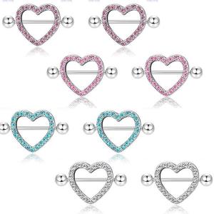 Heart Labret Lip Tragus Earring 