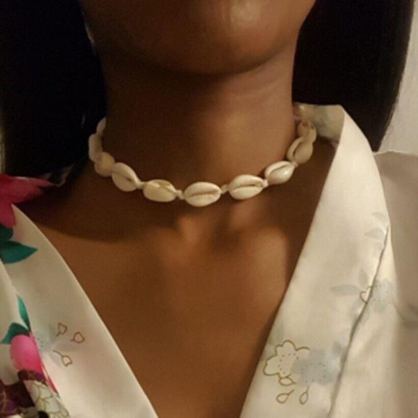 Beach White Shell Necklace